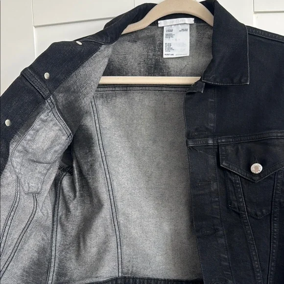 Helmut lang Black Denim Jacket - Picture 4 of 5